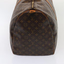 LOUIS VUITTON Monogram Keepall 60 Boston Bag M41422 LV Auth 84255-3