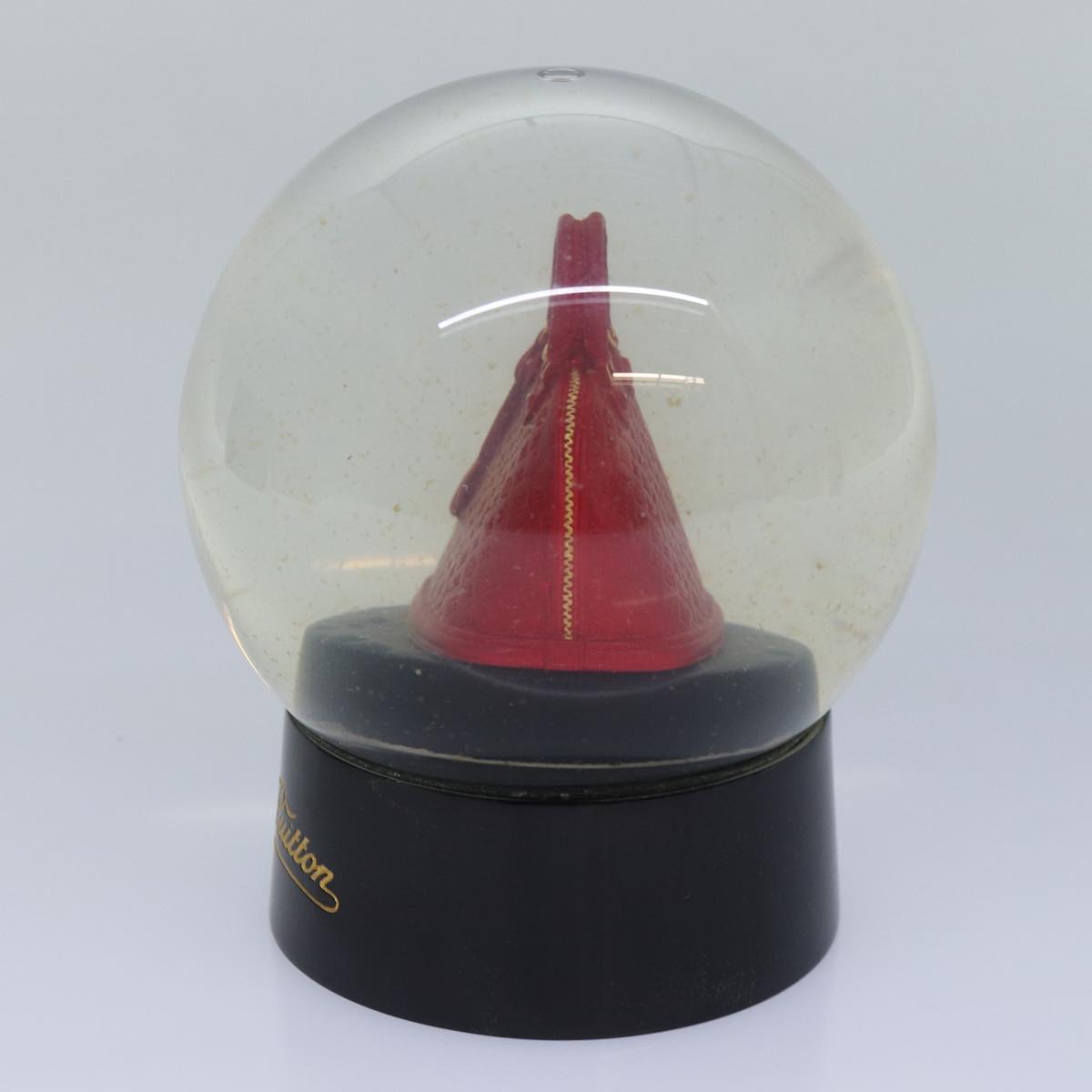 LOUIS VUITTON Snow Globe Alma VIP Limited Clear Red LV Auth 84258