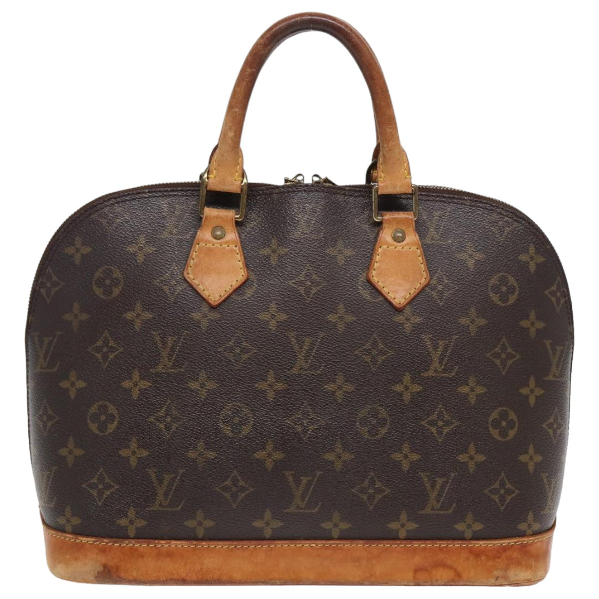 LOUIS VUITTON Monogram Alma Hand Bag M51130 LV Auth 84268