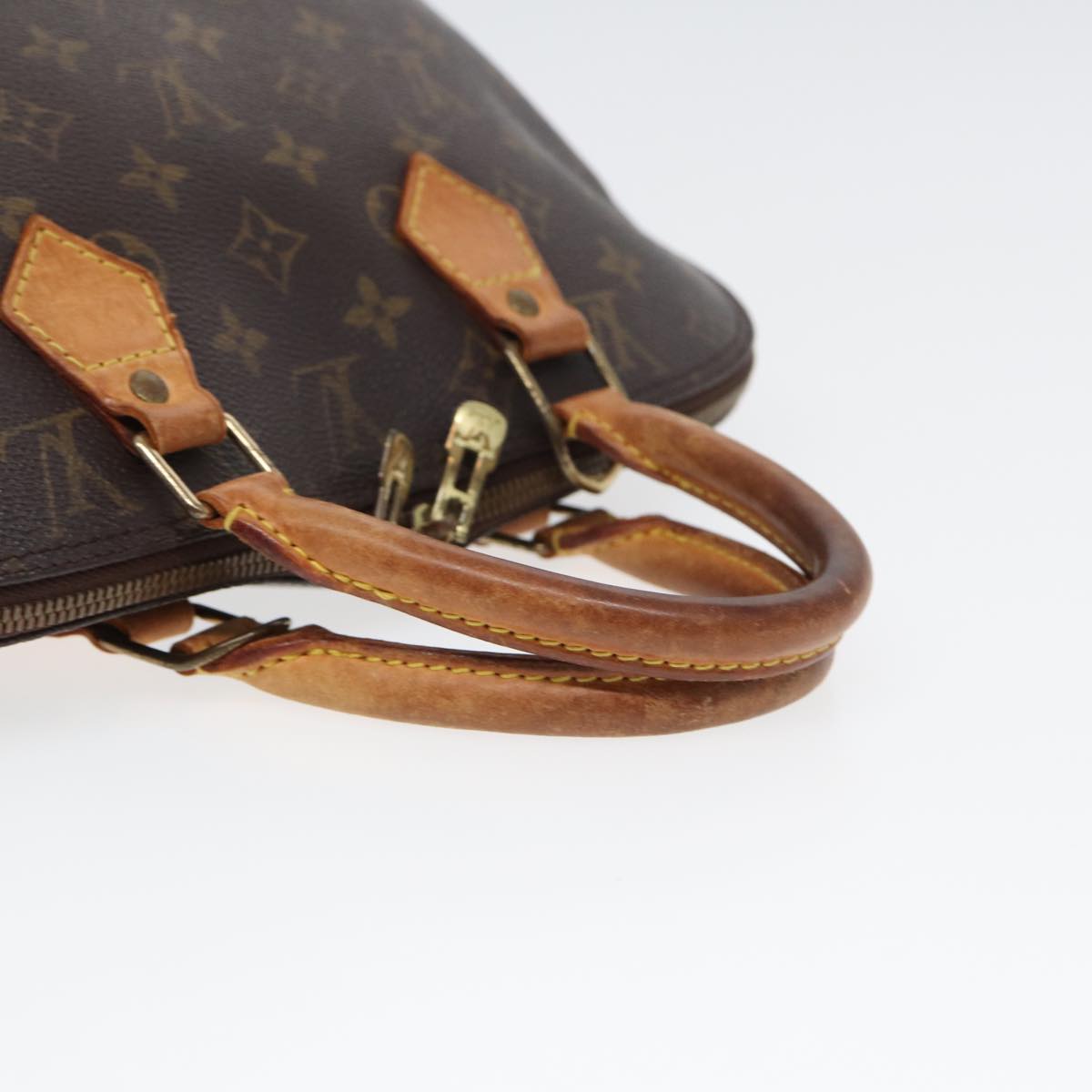 LOUIS VUITTON Monogram Alma Hand Bag M51130 LV Auth 84268