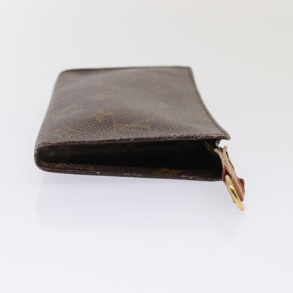LOUIS VUITTON Monogram Bucket GM Etui Zubehörtasche LV Auth 84282