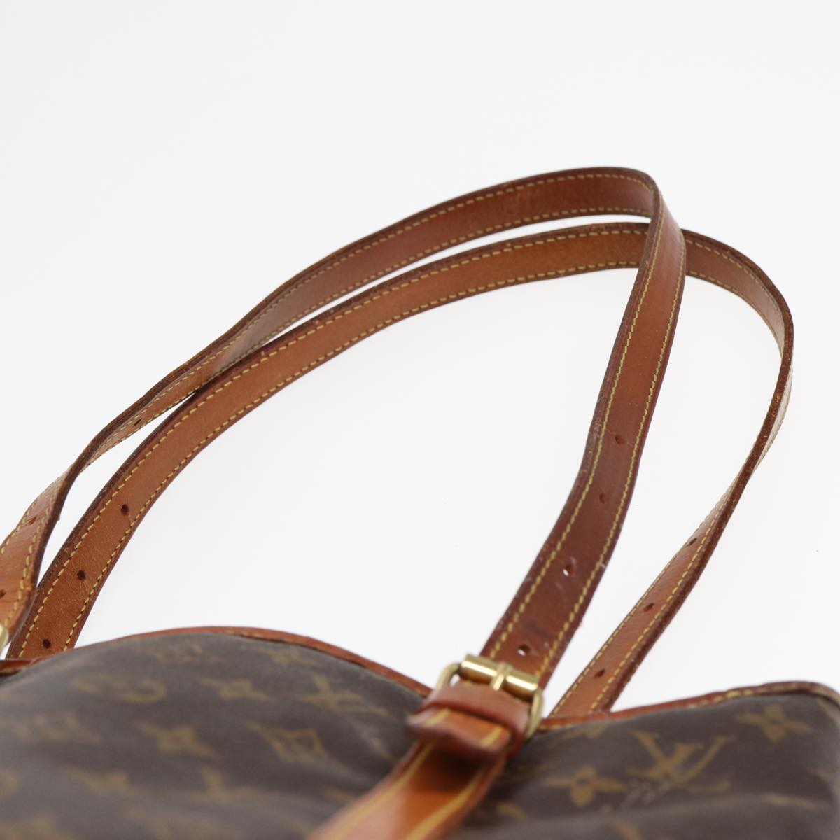 LOUIS VUITTON Monogram Bucket GM Shoulder Bag M42236 LV Auth 84283