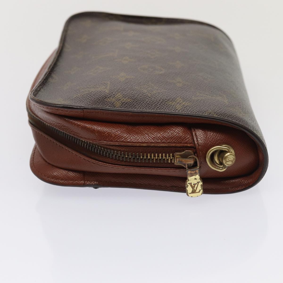 LOUIS VUITTON Monogram Orsay Clutch Bag M51790 LV Auth 84292