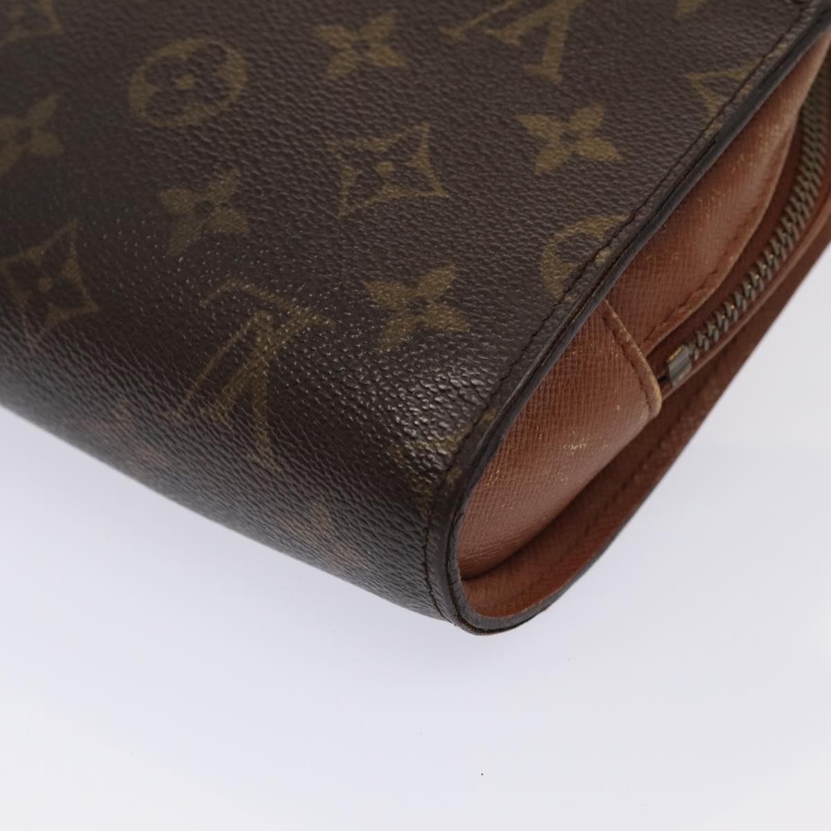 LOUIS VUITTON Monogram Orsay Clutch Bag M51790 LV Auth 84293