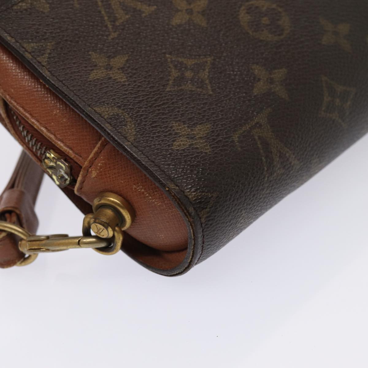 LOUIS VUITTON Monogram Orsay Clutch Bag M51790 LV Auth 84293