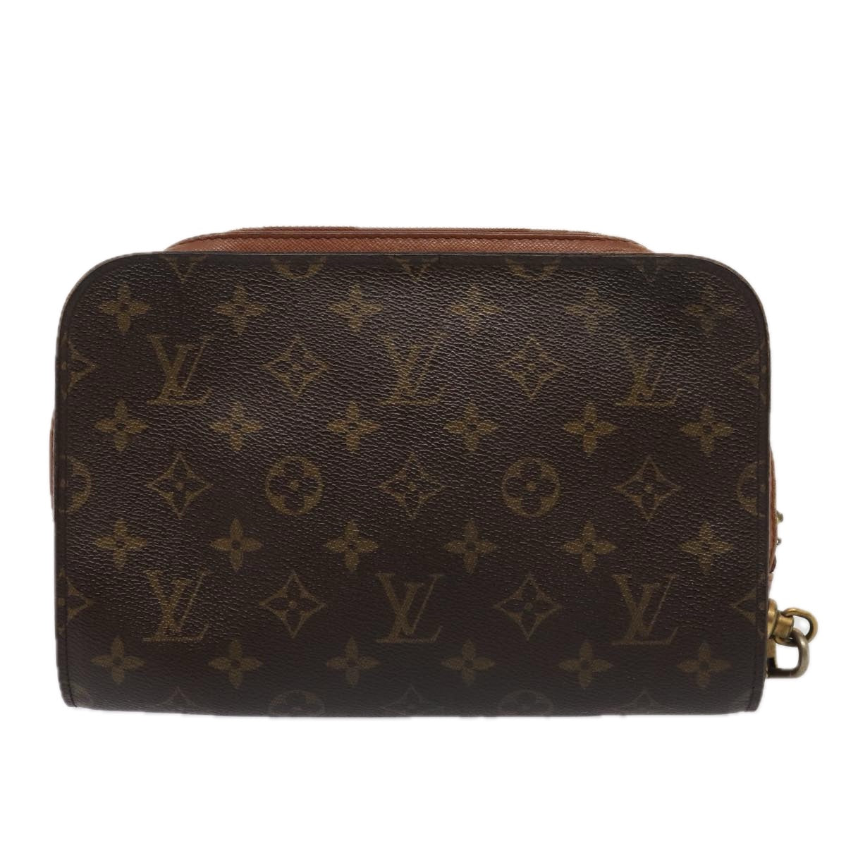 LOUIS VUITTON Monogram Orsay Clutch Bag M51790 LV Auth 84293