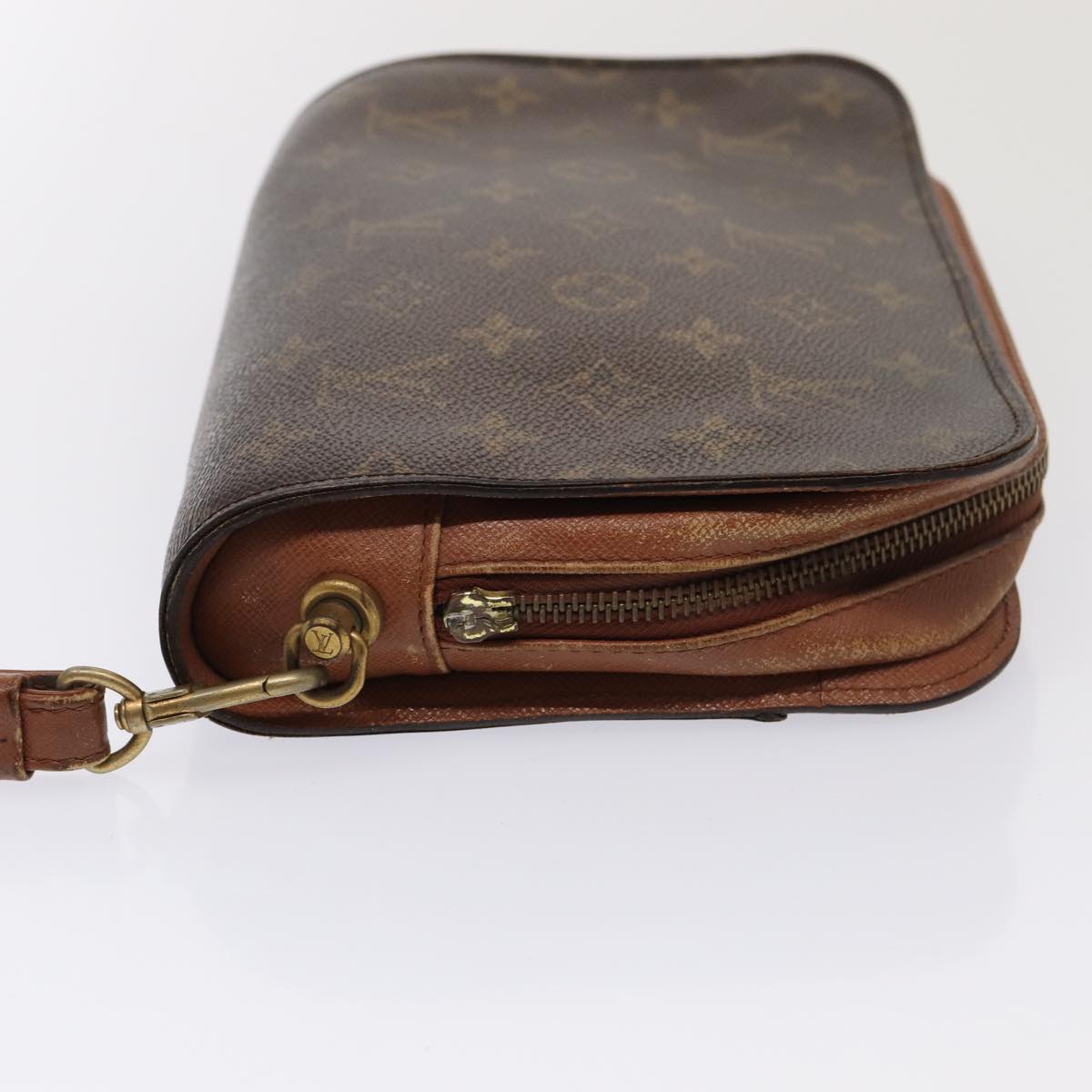 LOUIS VUITTON Monogram Orsay Clutch Bag M51790 LV Auth 84293