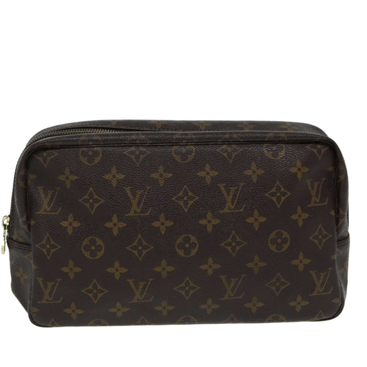 LOUIS VUITTON Monogram Trousse Toilette 28 Clutch Bag M47522 LV Auth 84294