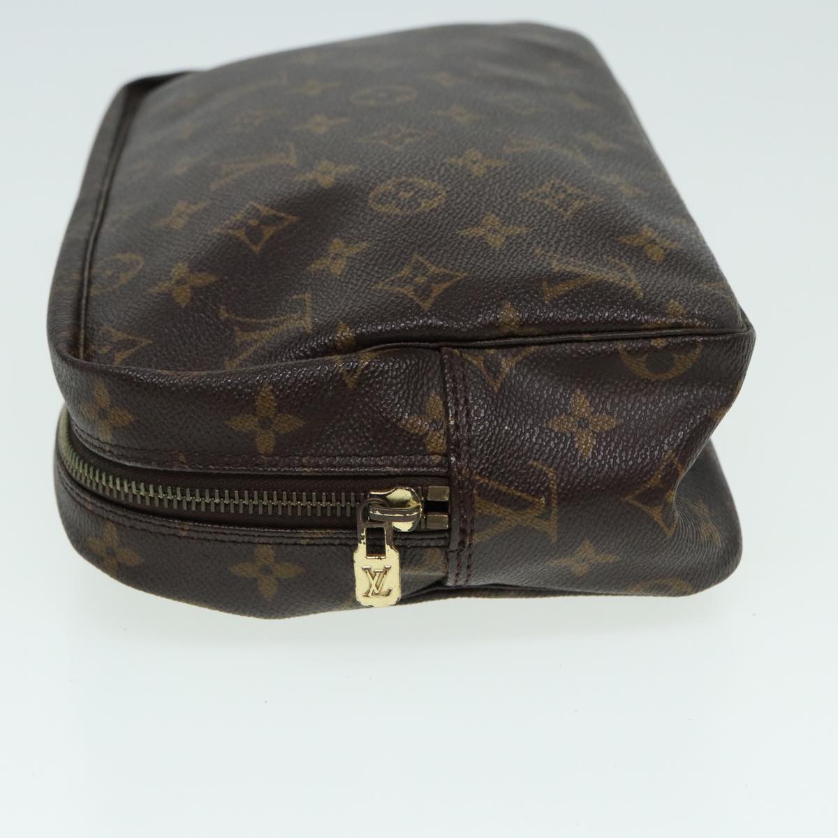 LOUIS VUITTON Monogram Trousse Toilette 28 Clutch Bag M47522 LV Auth 84294