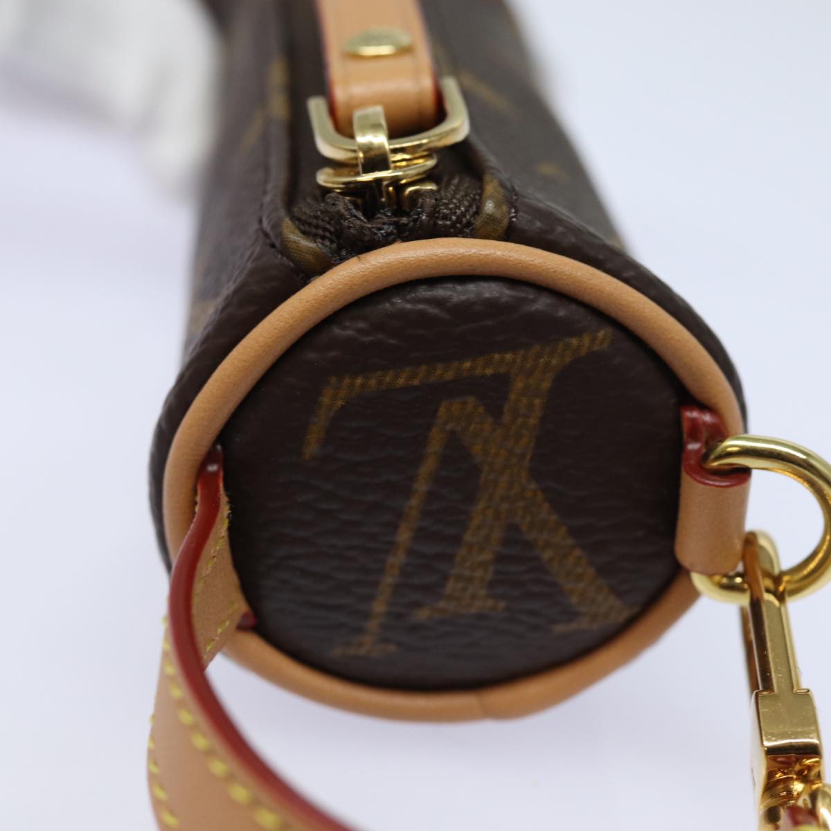 LOUIS VUITTON Monogram Micro Papillon Charm M00354 LV Auth 84298SA