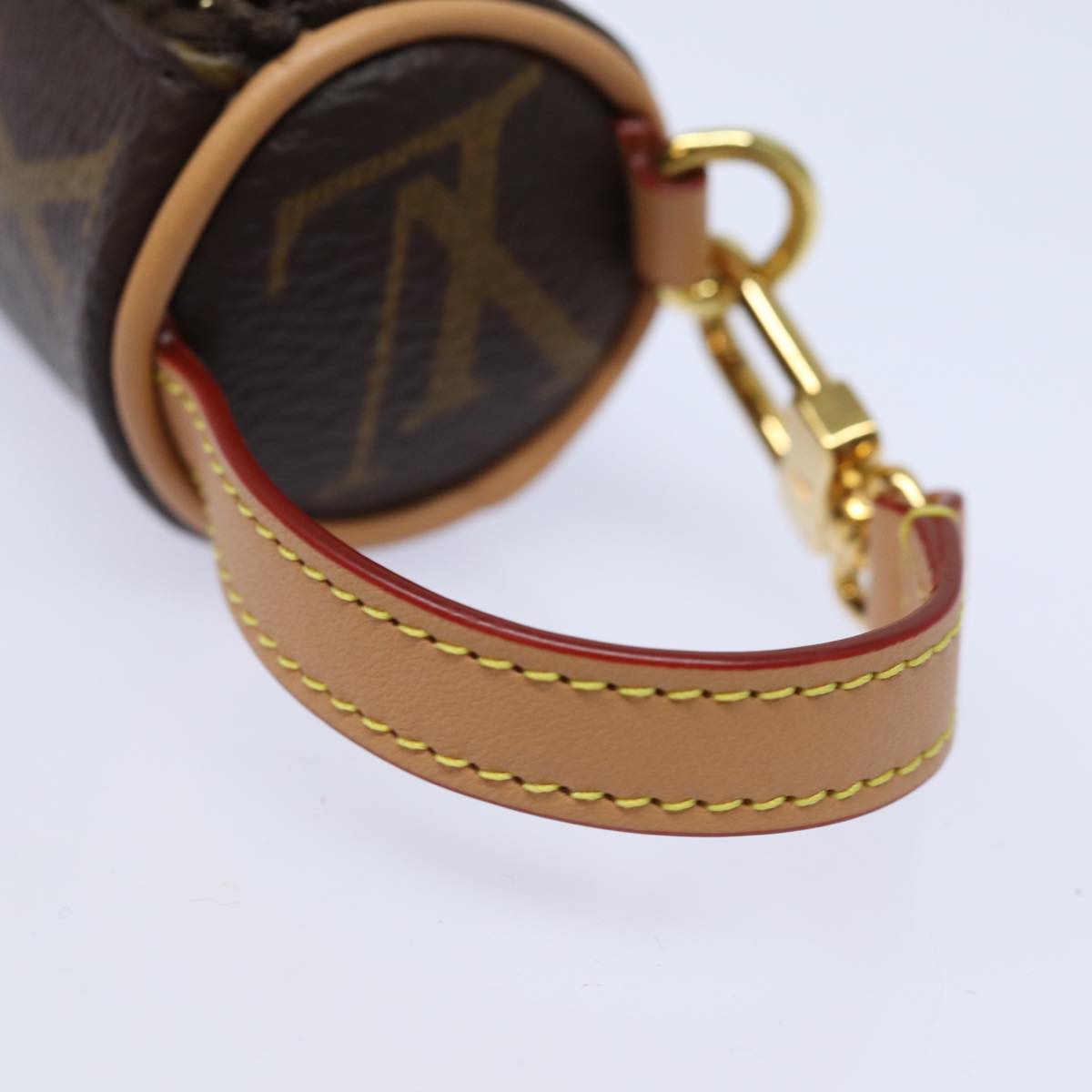 LOUIS VUITTON Monogram Micro Papillon Charm M00354 LV Auth 84298SA