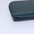 LOUIS VUITTON Epi Porte Monnaie NM Coin Purse Blue M61341 LV Auth 84301-15