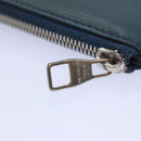 LOUIS VUITTON Epi Porte Monnaie NM Coin Purse Blue M61341 LV Auth 84301-8