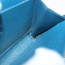 LOUIS VUITTON Epi Porte Monnaie NM Coin Purse Blue M61341 LV Auth 84301-18