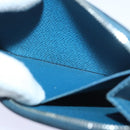 LOUIS VUITTON Epi Porte Monnaie NM Coin Purse Blue M61341 LV Auth 84301-11