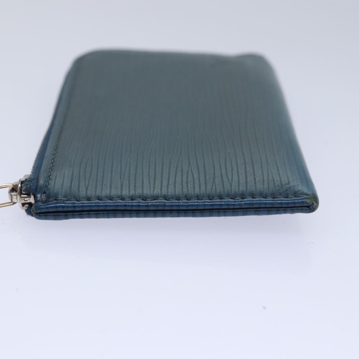 LOUIS VUITTON Epi Porte Monnaie NM Coin Purse Blue M61341 LV Auth 84301