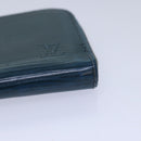 LOUIS VUITTON Epi Porte Monnaie NM Coin Purse Blue M61341 LV Auth 84301-14