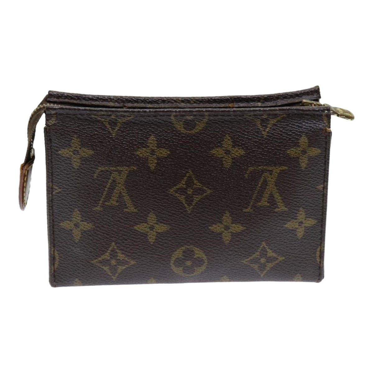 LOUIS VUITTON Monogram Poche Toilette 15 Pouch M47546 LV Auth 84303 - 0