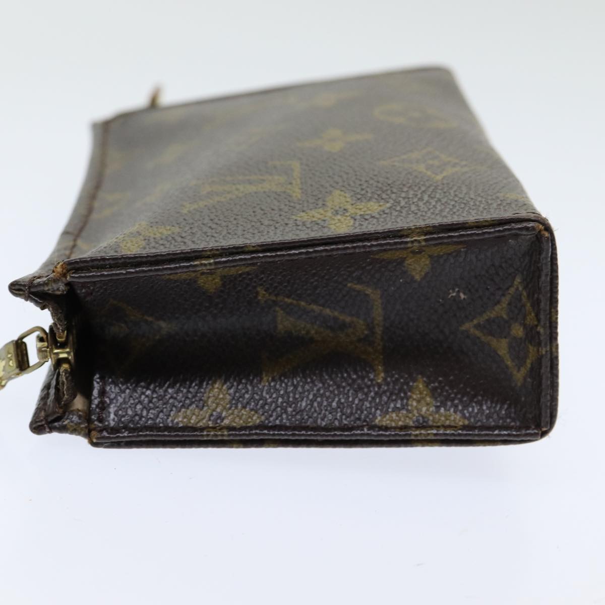 LOUIS VUITTON Monogram Poche Toilette 15 Pouch M47546 LV Auth 84303