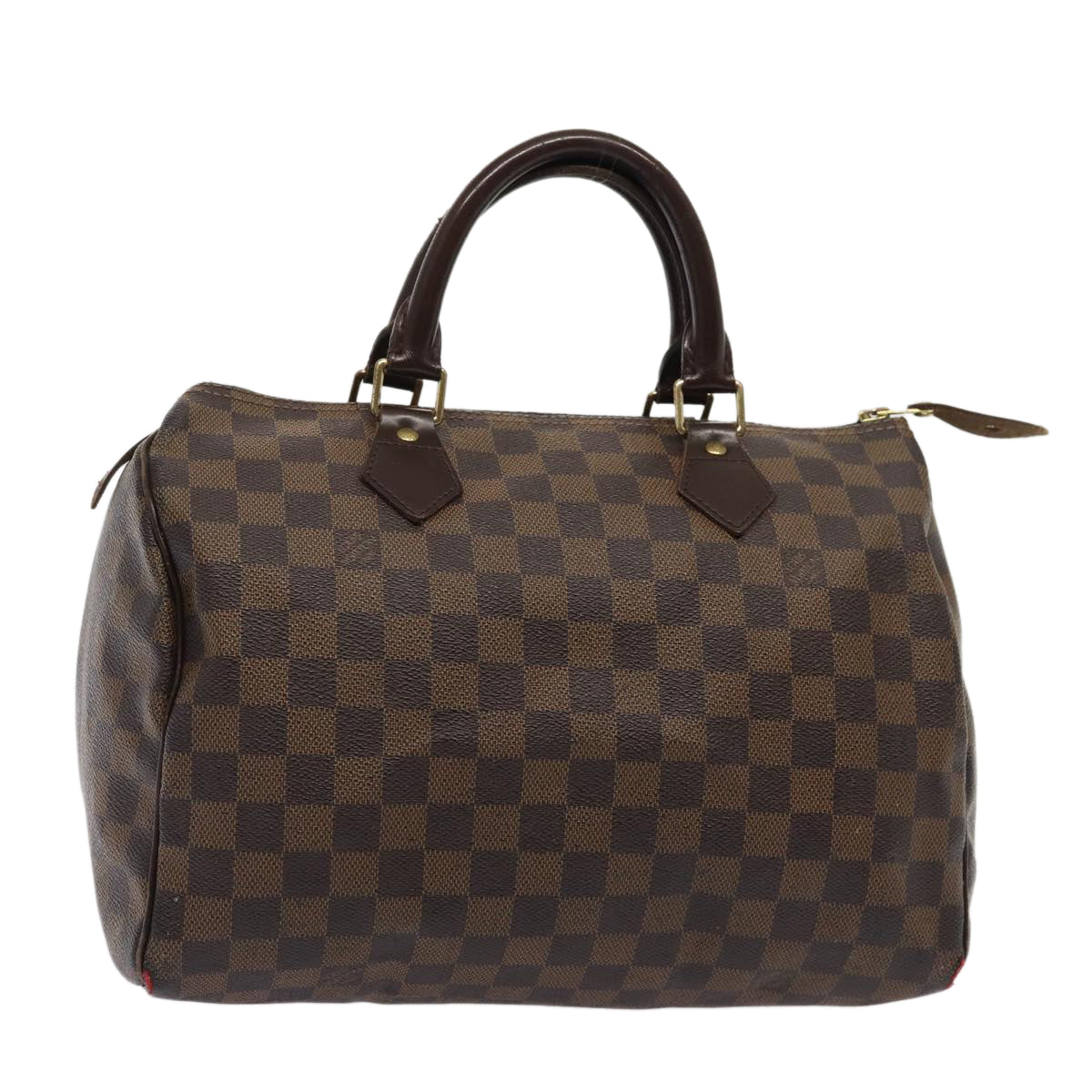 LOUIS VUITTON Damier Ebene Speedy 30 Hand Bag N41364 LV Auth 84324