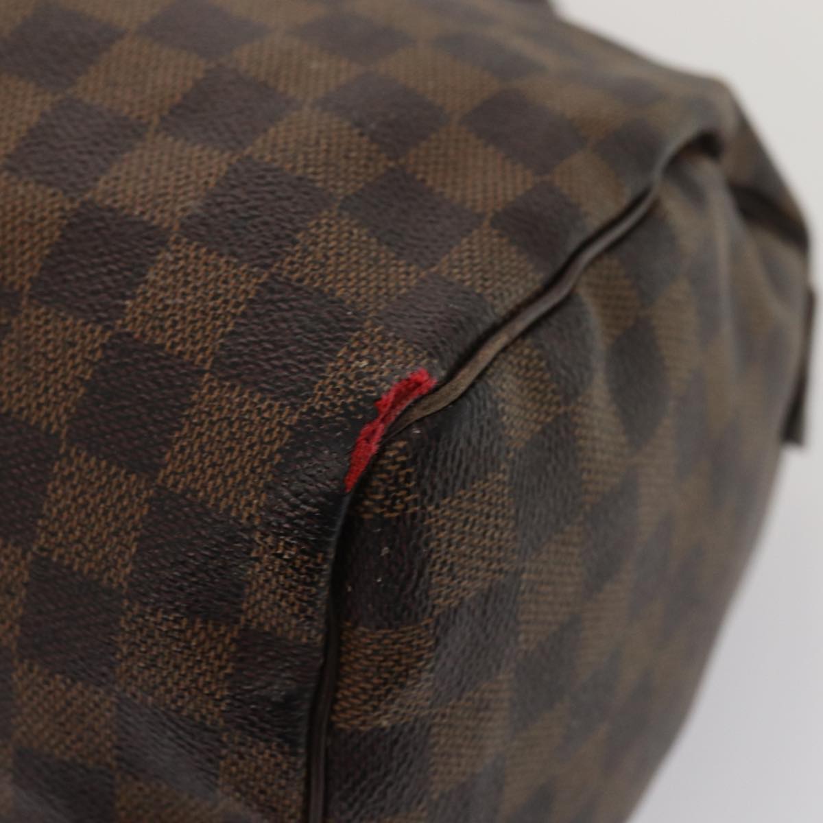 LOUIS VUITTON Damier Ebene Speedy 30 Hand Bag N41364 LV Auth 84324