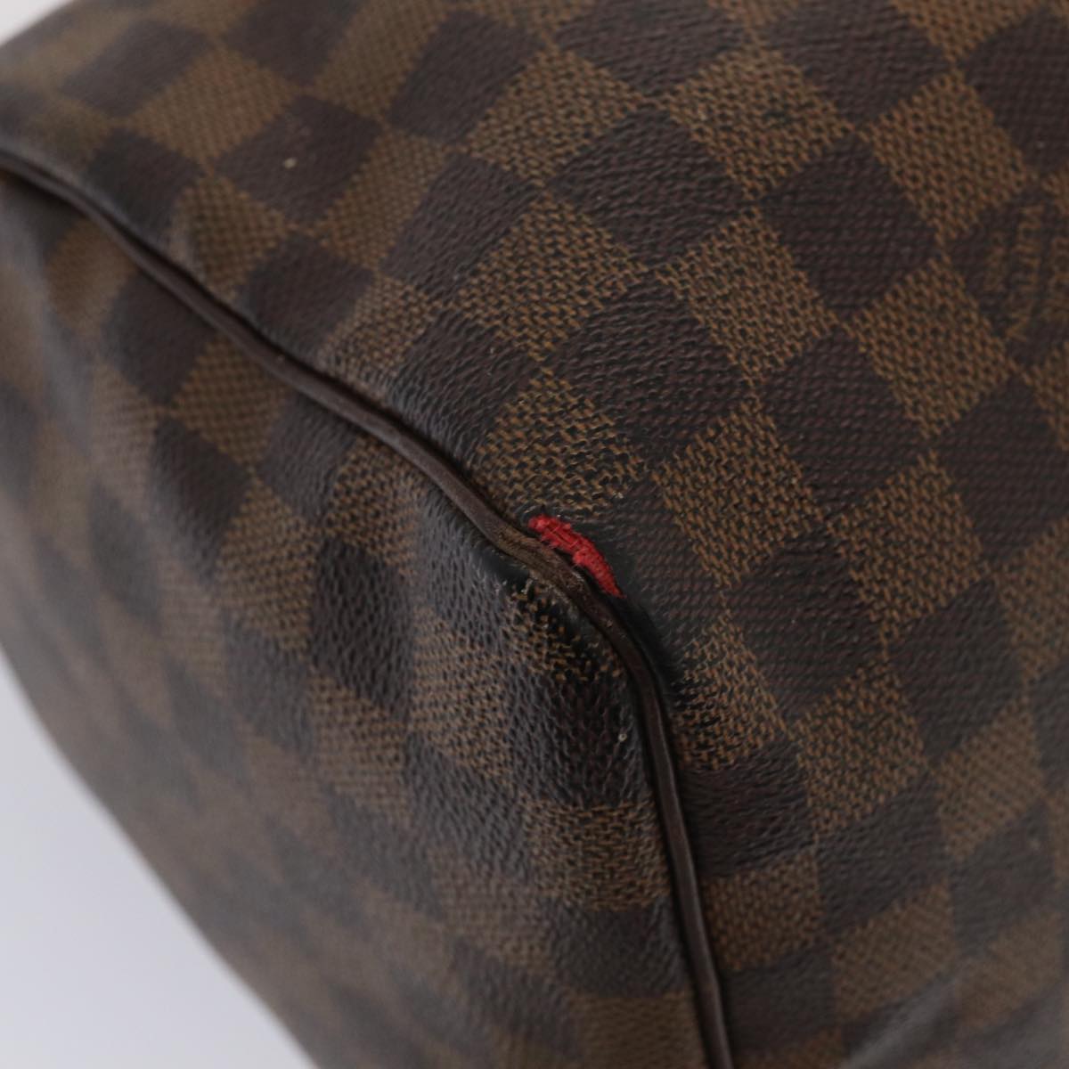 LOUIS VUITTON Damier Ebene Speedy 30 Hand Bag N41364 LV Auth 84324