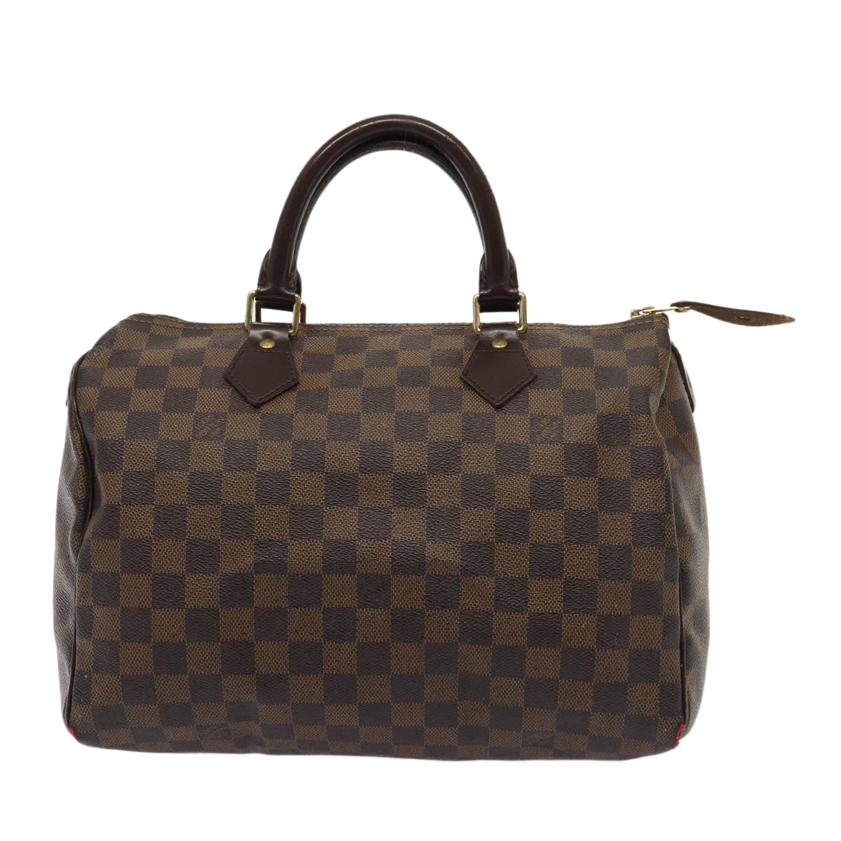 LOUIS VUITTON Damier Ebene Speedy 30 Hand Bag N41364 LV Auth 84324