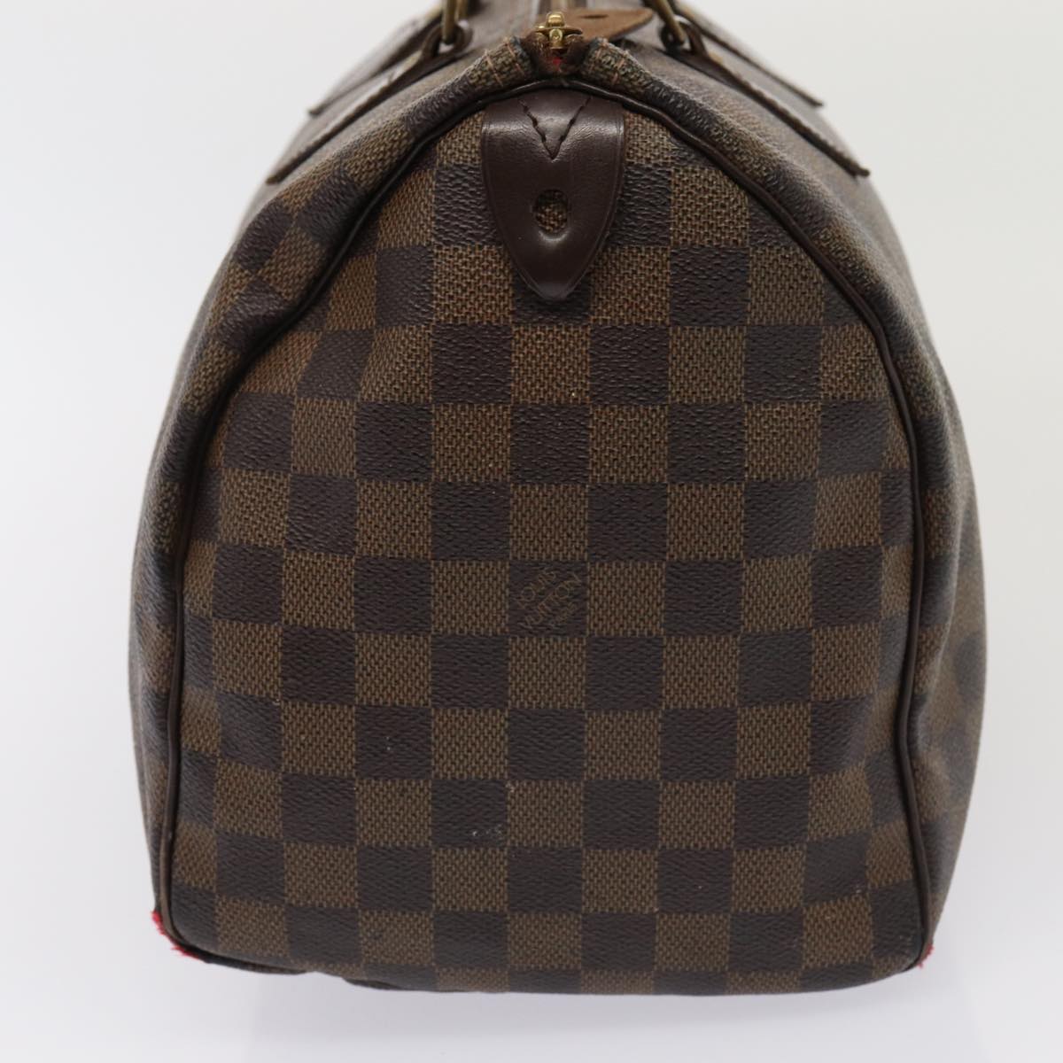 LOUIS VUITTON Damier Ebene Speedy 30 Hand Bag N41364 LV Auth 84324