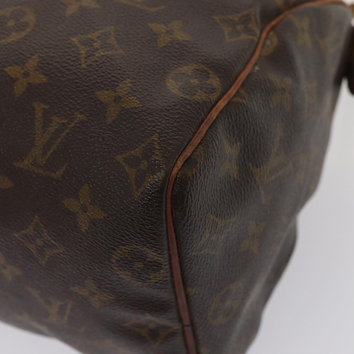 LOUIS VUITTON Monogram Speedy 25 Hand Bag M41528 LV Auth 84326