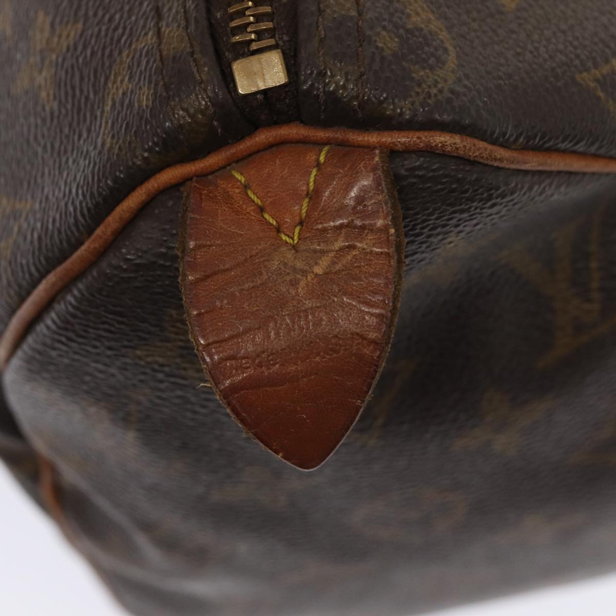 LOUIS VUITTON Monogram Speedy 25 Hand Bag M41528 LV Auth 84326