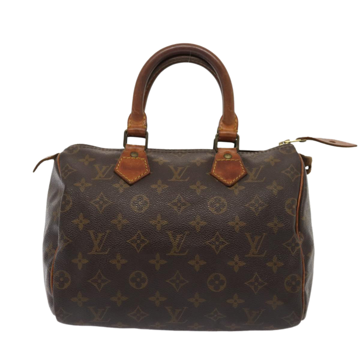 LOUIS VUITTON Monogram Speedy 25 Hand Bag M41528 LV Auth 84326