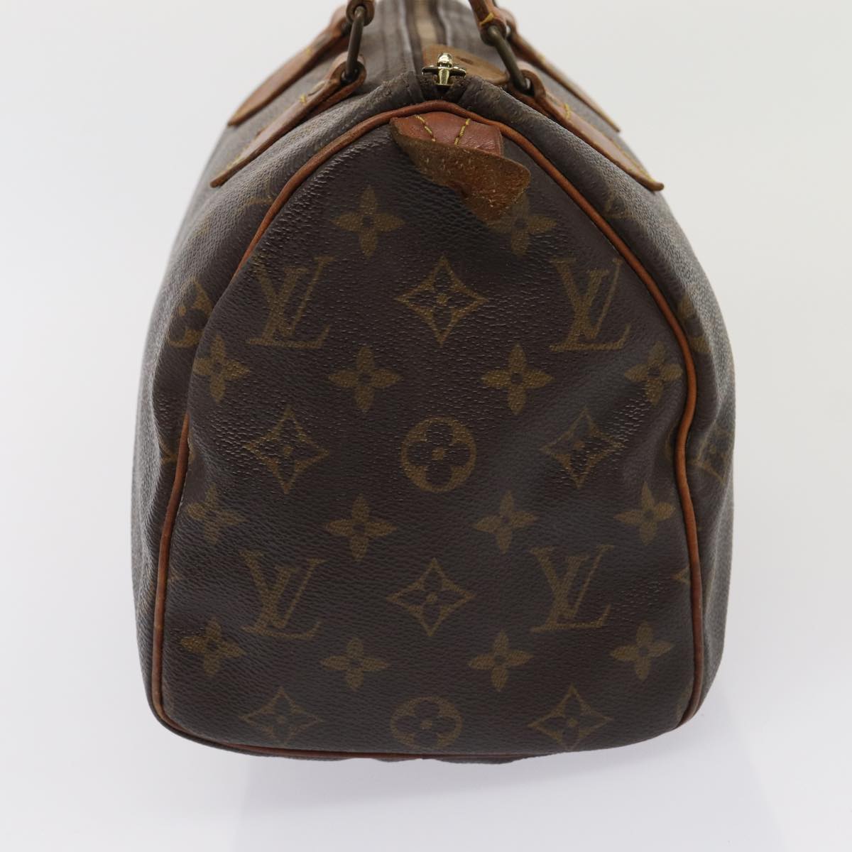 LOUIS VUITTON Monogram Speedy 25 Hand Bag M41528 LV Auth 84326