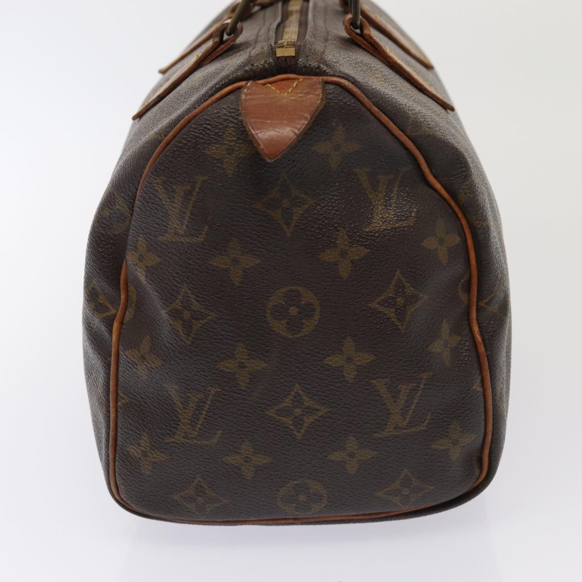 LOUIS VUITTON Monogram Speedy 25 Hand Bag M41528 LV Auth 84326