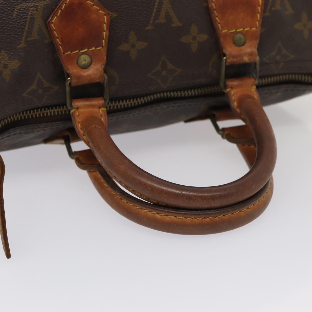 LOUIS VUITTON Monogram Speedy 25 Hand Bag M41528 LV Auth 84326