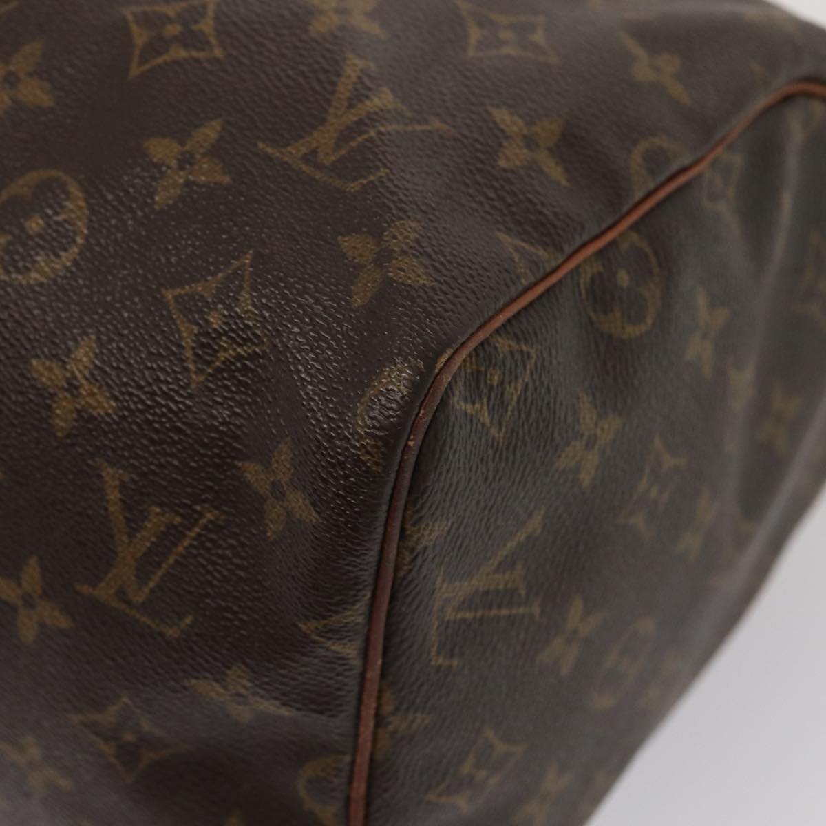 LOUIS VUITTON Monogram Speedy 30 Hand Bag M41526 LV Auth 84327