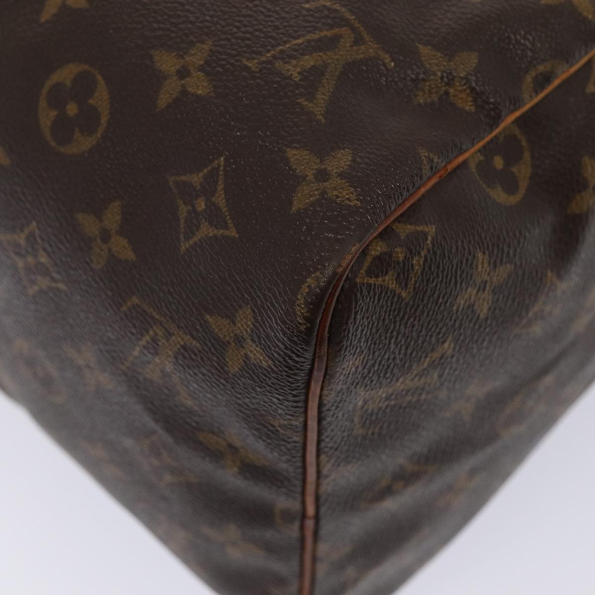 LOUIS VUITTON Monogram Speedy 30 Hand Bag M41526 LV Auth 84327