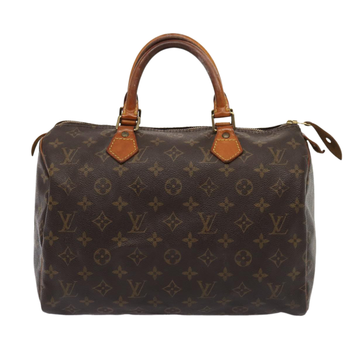 LOUIS VUITTON Monogram Speedy 30 Hand Bag M41526 LV Auth 84327