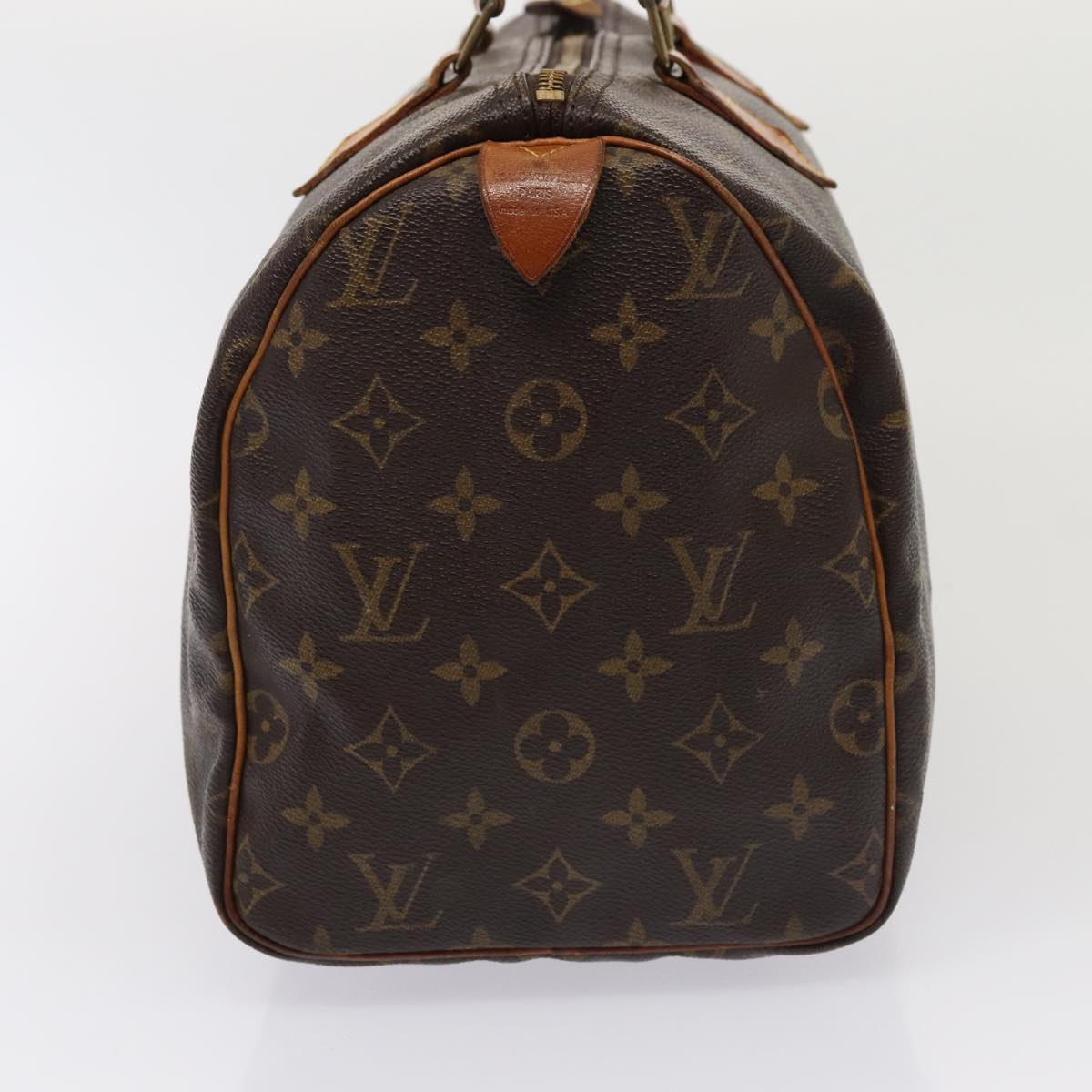 LOUIS VUITTON Monogram Speedy 30 Hand Bag M41526 LV Auth 84327