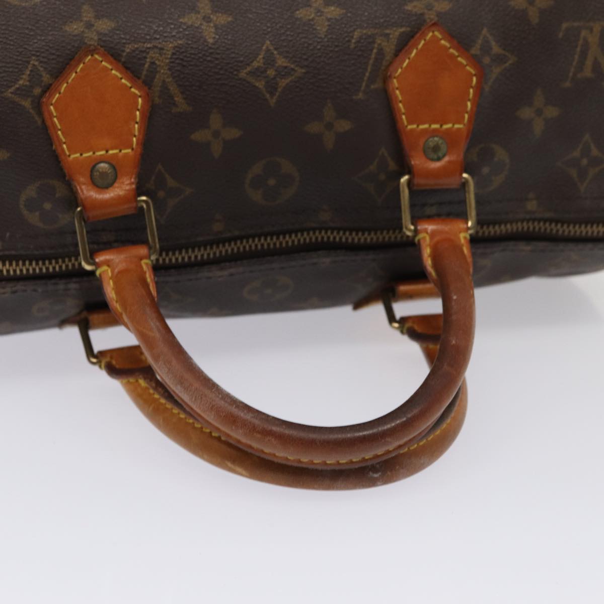 LOUIS VUITTON Monogram Speedy 30 Hand Bag M41526 LV Auth 84327