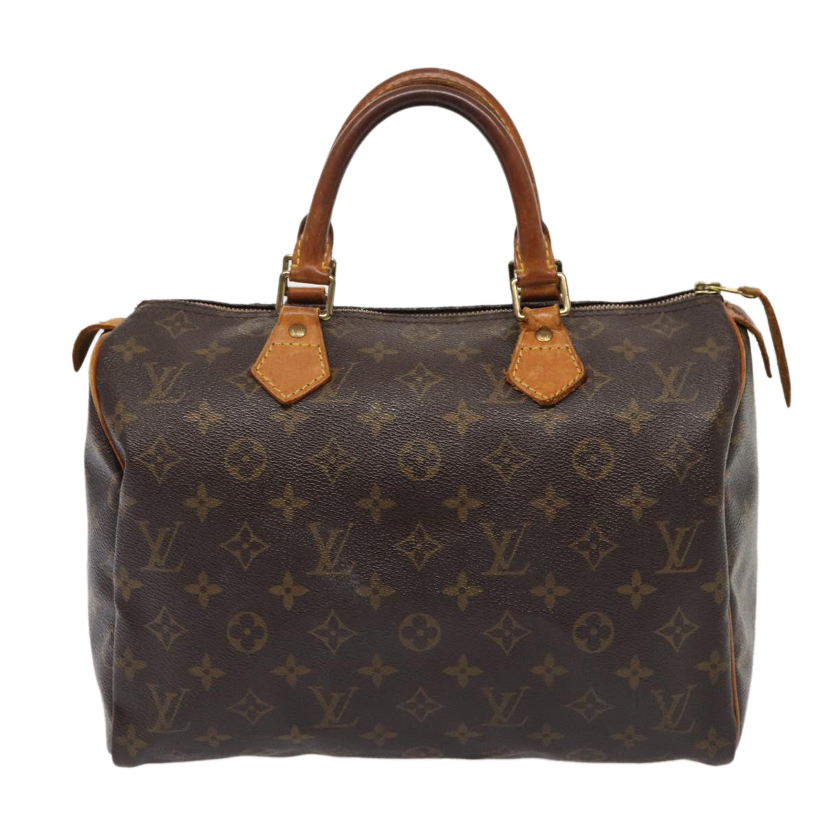 LOUIS VUITTON Monogram Speedy 30 Hand Bag M41526 LV Auth 84328