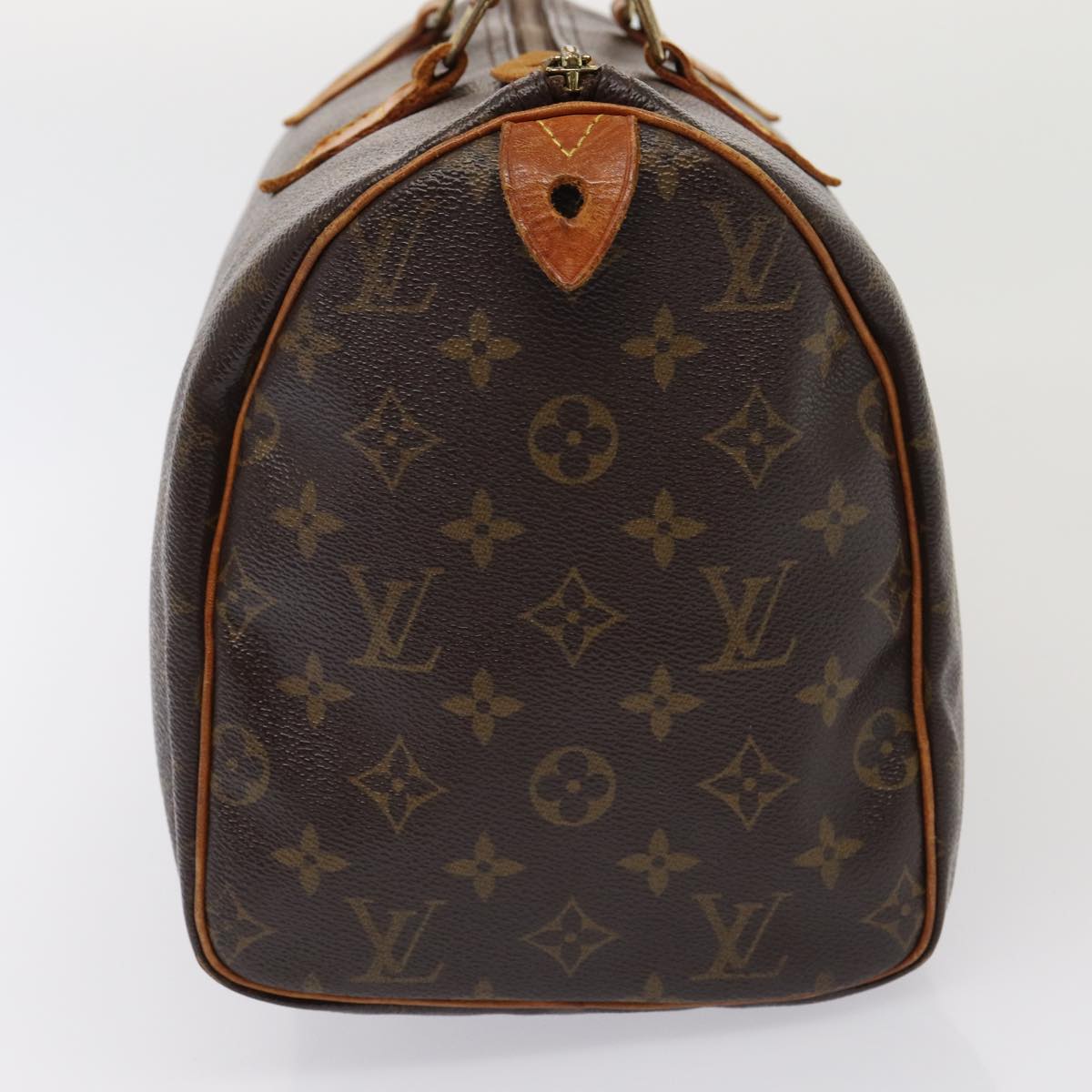 LOUIS VUITTON Monogram Speedy 30 Hand Bag M41526 LV Auth 84328