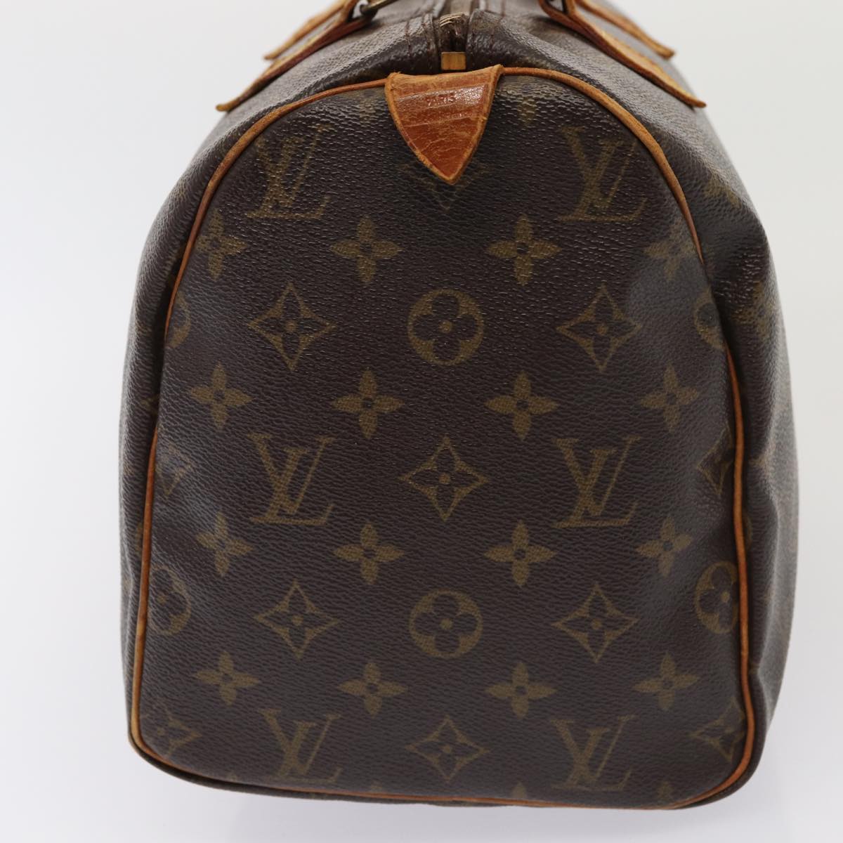 LOUIS VUITTON Monogram Speedy 30 Hand Bag M41526 LV Auth 84328