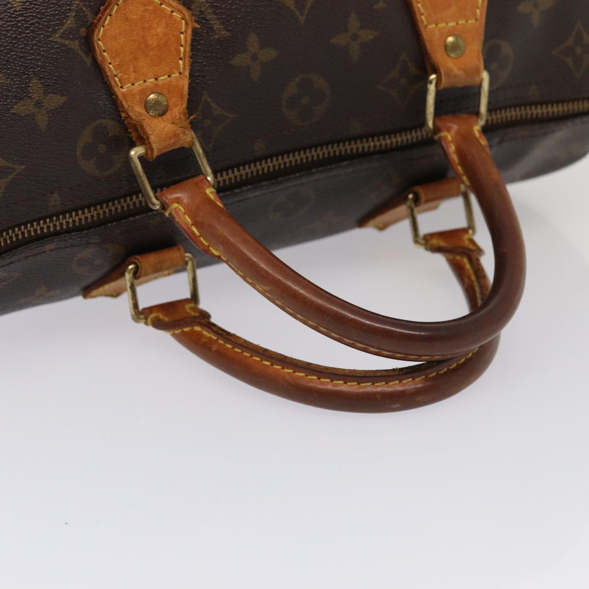 LOUIS VUITTON Monogram Speedy 30 Hand Bag M41526 LV Auth 84328