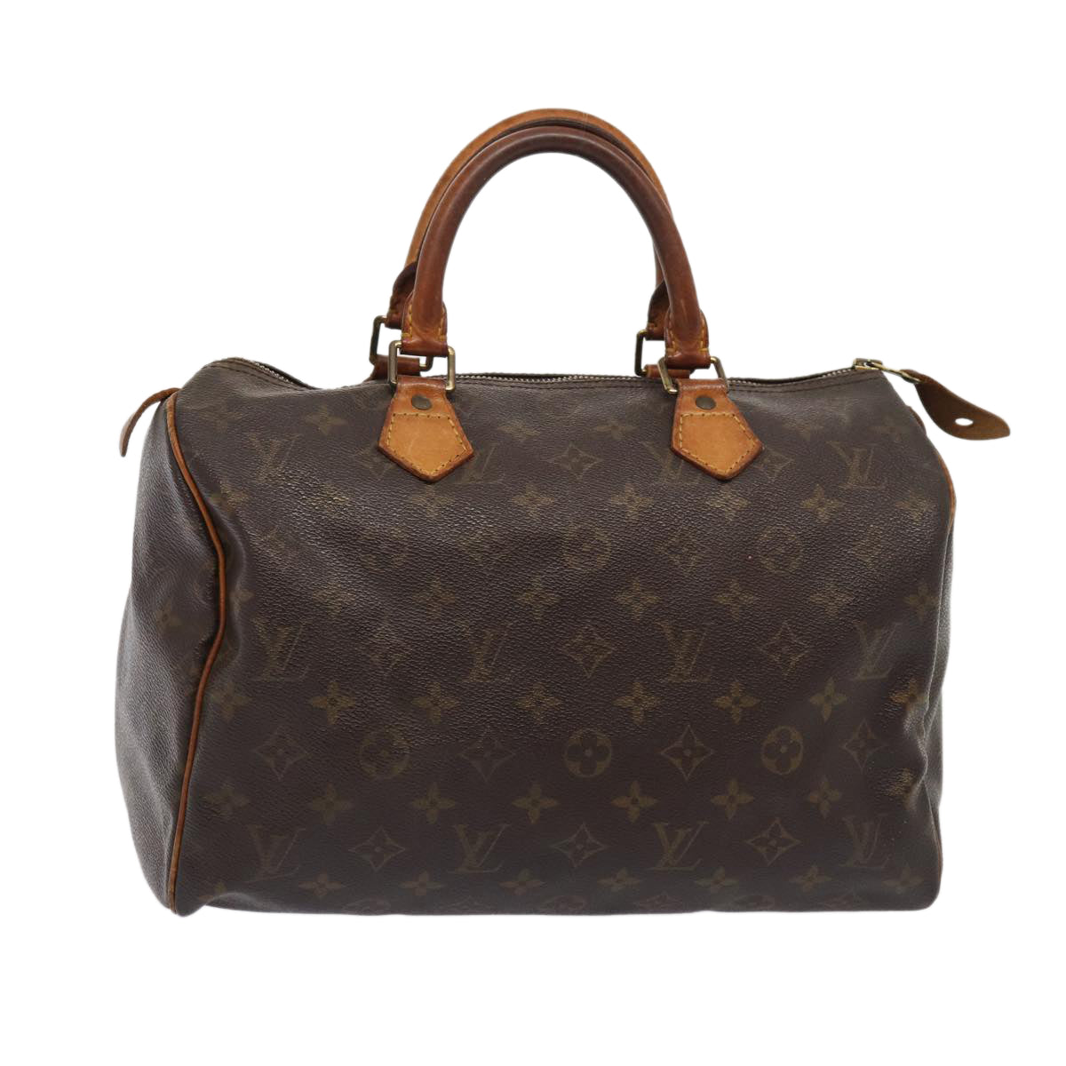 LOUIS VUITTON Monogram Speedy 30 Hand Bag M41526 LV Auth 84329