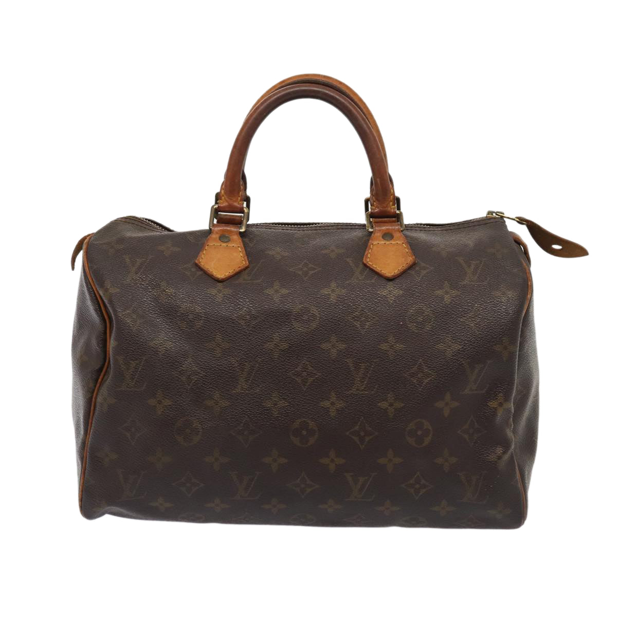 LOUIS VUITTON Monogram Speedy 30 Hand Bag M41526 LV Auth 84329