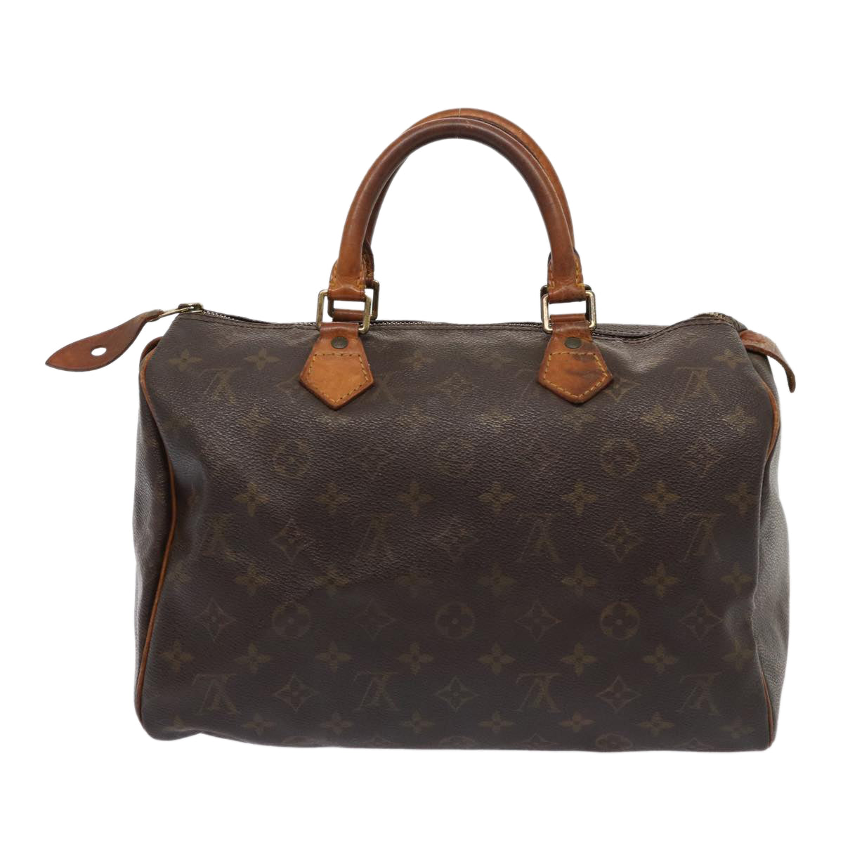 LOUIS VUITTON Monogram Speedy 30 Hand Bag M41526 LV Auth 84329