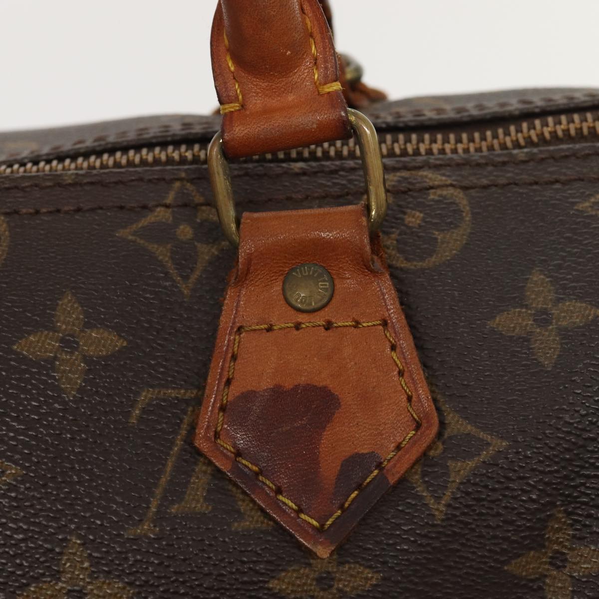 LOUIS VUITTON Monogram Speedy 30 Hand Bag M41526 LV Auth 84330