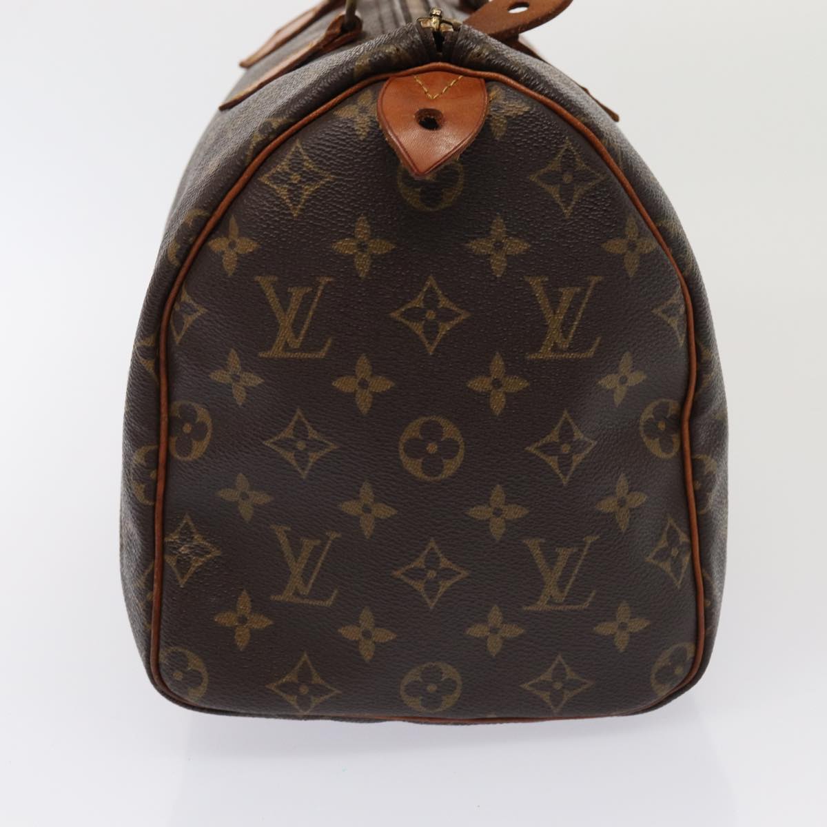 LOUIS VUITTON Monogram Speedy 30 Hand Bag M41526 LV Auth 84330