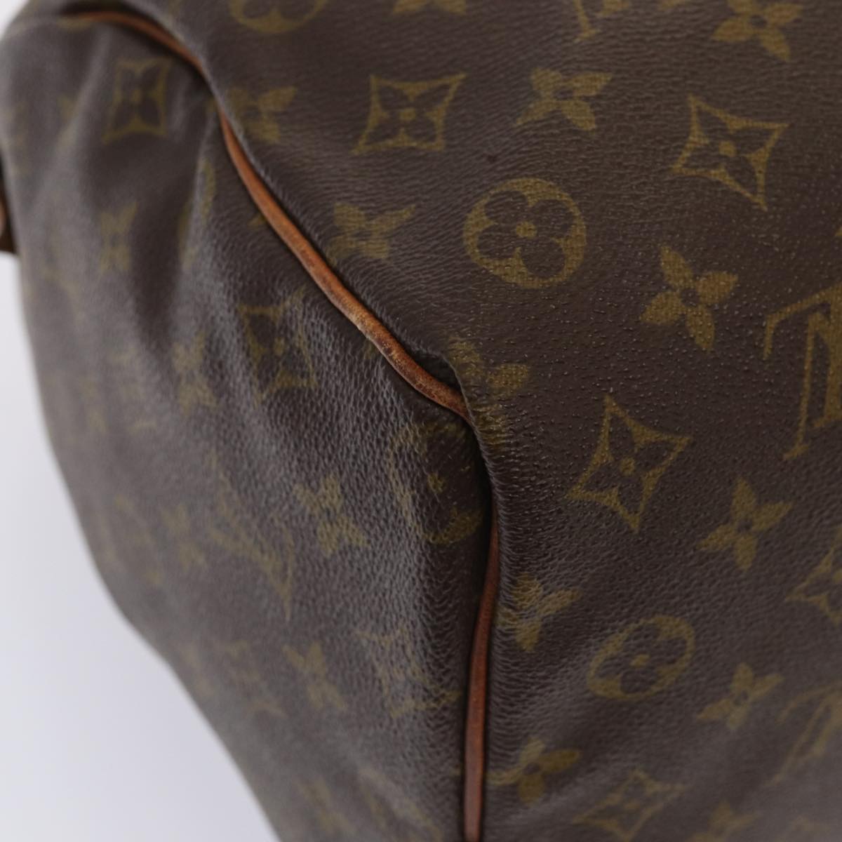 LOUIS VUITTON Monogram Speedy 35 Hand Bag M41524 LV Auth 84332