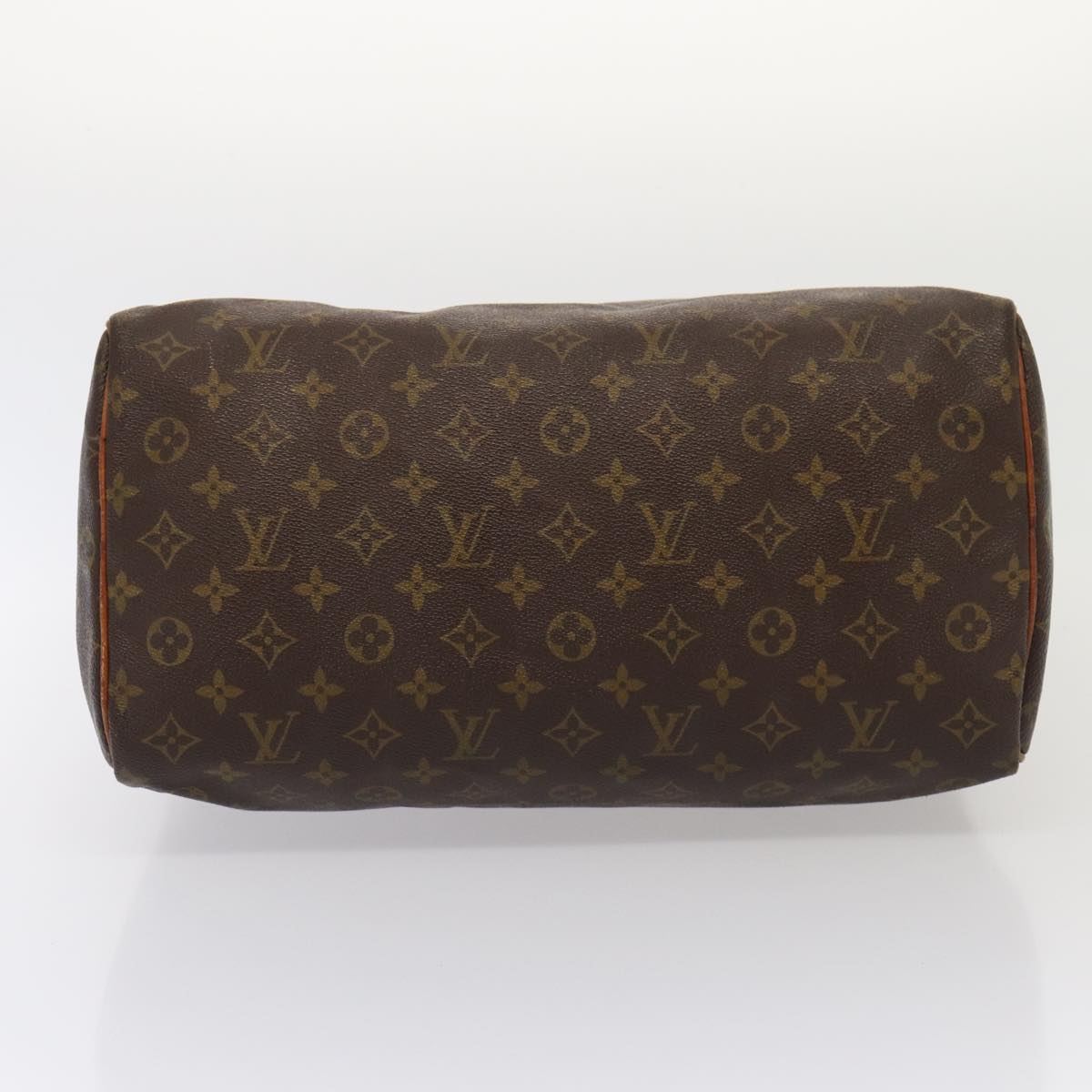 LOUIS VUITTON Monogram Speedy 35 Hand Bag M41524 LV Auth 84332